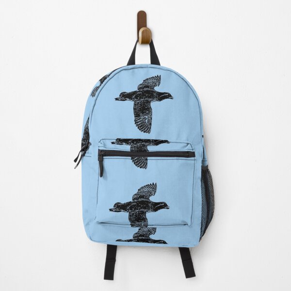 Item preview, Parakeet Auklet Flying Black Design  designed and sold by designsasstultd.