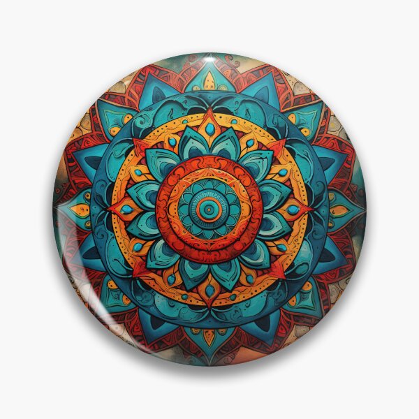 Item preview, Colorful mandala design designed and sold by TheArtistOf2022.