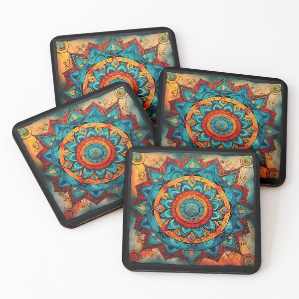 Item preview, Colorful mandala design designed and sold by TheArtistOf2022.