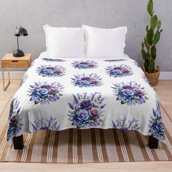 Item preview, Lilac roses with butterflies designed and sold by LoneAngel.
