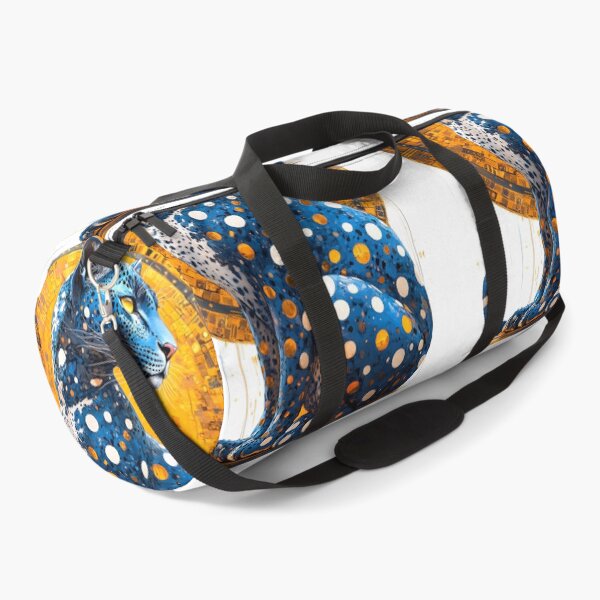 Item preview, A blue leopard with white spots on its body designed and sold by wonderisland.
