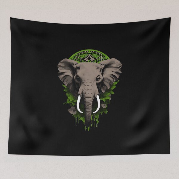 Item preview, Mandala elephant designed and sold by Buda--Vibes.