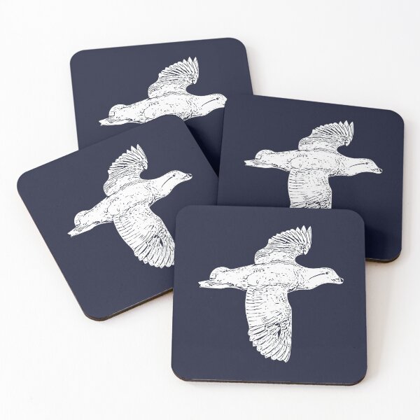 Item preview, Parakeet Auklet Flying White Design  designed and sold by designsasstultd.