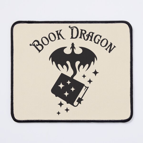 Item preview, Book Dragon Silhouette designed and sold by darkskydelights.