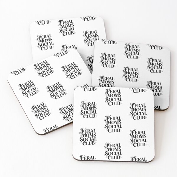 Item preview, Feral Moms Social Club - sarcastic saying designed and sold by SignumShop.