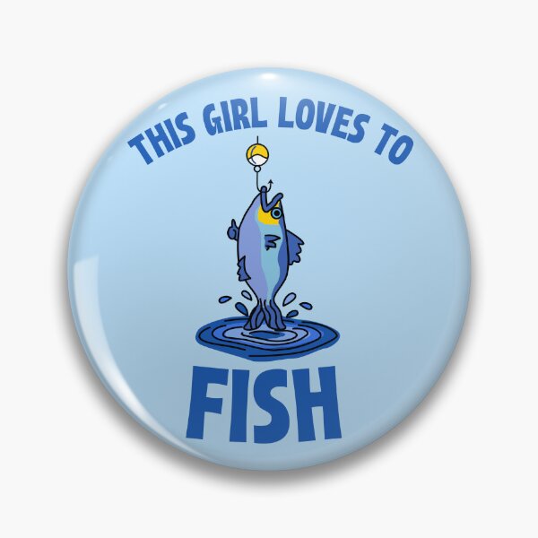 Item preview, This Girl Loves to Fish designed and sold by 87-Aesthetics.