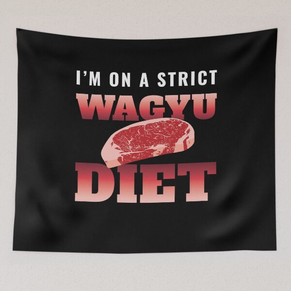 Item preview, Wagyu Diet Premium Beef Connoisseur designed and sold by MooonTees.
