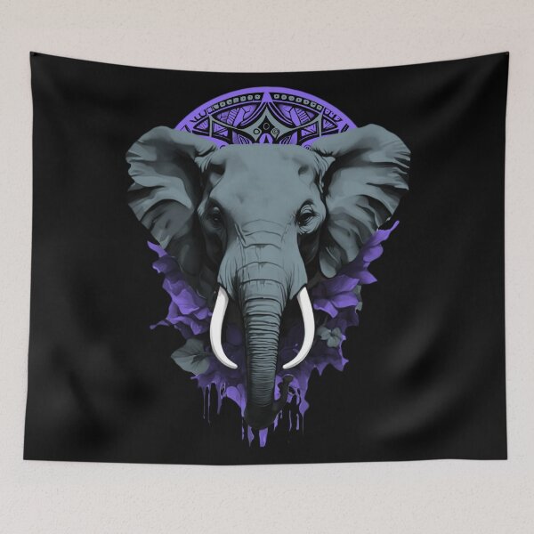 Item preview, African elephant designed and sold by Buda--Vibes.