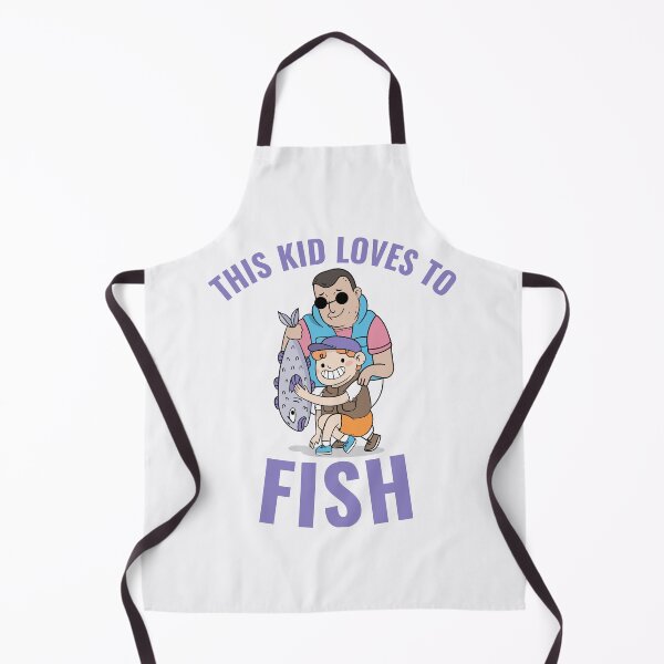 Item preview, This Kid Loves to Fish designed and sold by 87-Aesthetics.