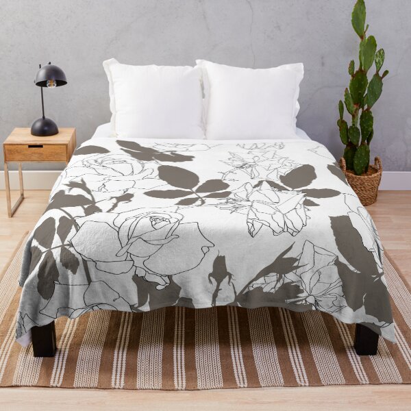 Item preview, Elegant seamless pattern with hand drawn line Roses flowers. designed and sold by MatyKotiv.