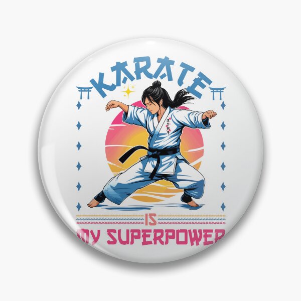 Item preview, Karate is my superpower - karate girl designed and sold by JessArty ⭐⭐⭐⭐⭐.