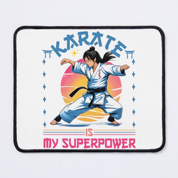 Item preview, Karate is my superpower - karate girl designed and sold by JessArty.