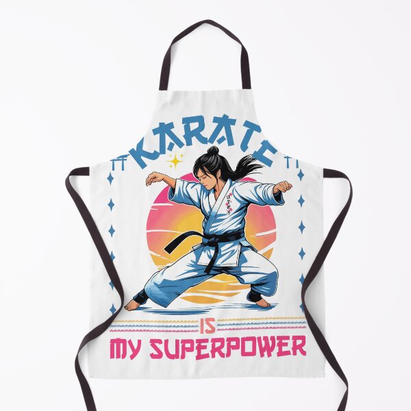 Item preview, Karate is my superpower - karate girl designed and sold by JessArty ⭐⭐⭐⭐⭐.