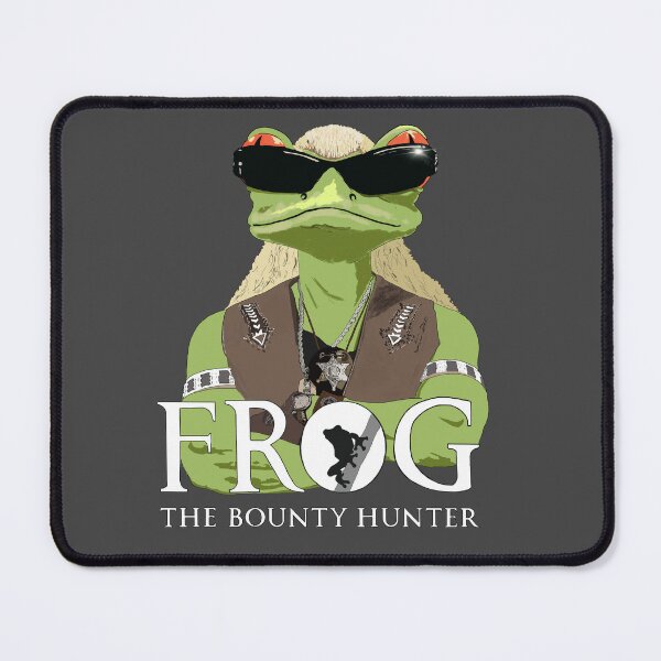 Item preview, Frog the Bounty Hunter designed and sold by triggernaut.