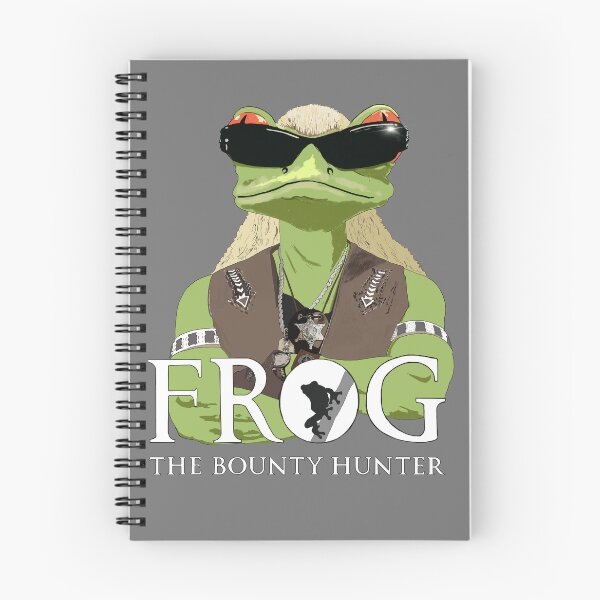 Item preview, Frog the Bounty Hunter designed and sold by triggernaut.
