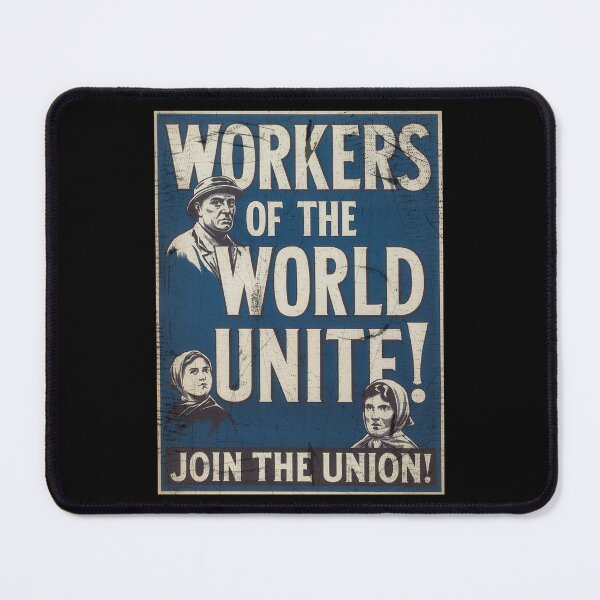 Item preview, Workers Of The World Unite designed and sold by Angry Swan Designs.