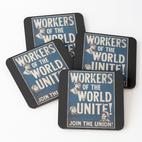 Item preview, Workers Of The World Unite designed and sold by Angry Swan Designs.