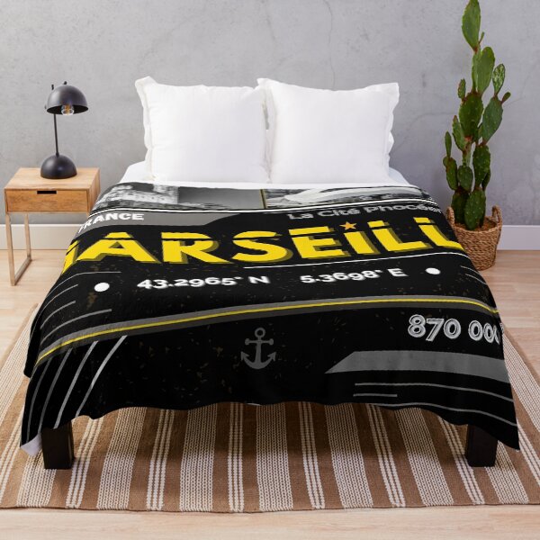 Item preview, Marseille French Riviera - Iconic Landmarks Art designed and sold by Guesso.