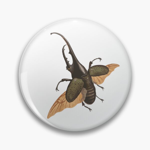 Item preview, Hercules Beetle (1758), vintage insect illustration by George Edwards. designed and sold by QuteStuffHere.