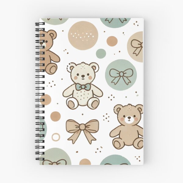 Item preview, Adorable Teddy Bear Pattern designed and sold by EllsLittleStore.