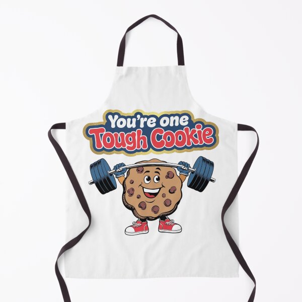 Item preview, You're one tough cookie, cookie, funnyfits70, Humor, Funny, retro, vintage, funny quotes, animal humor, designed and sold by FunnyFits70.