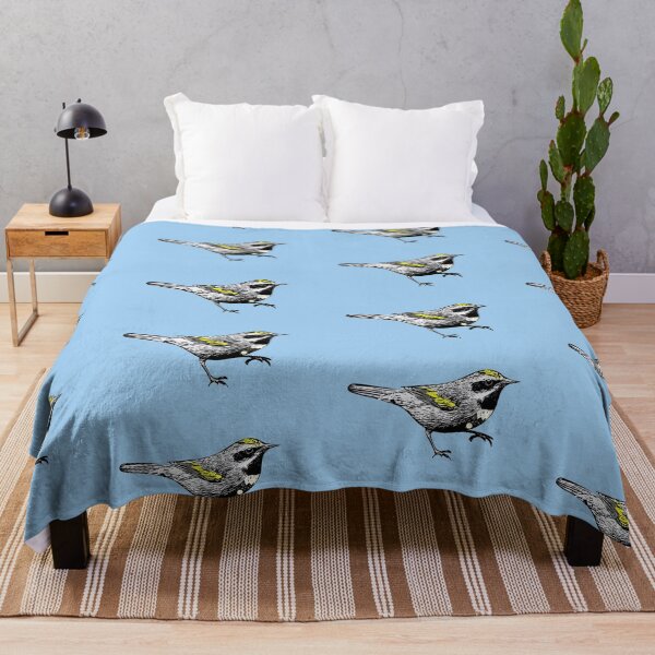 Item preview, Golden-winged Warbler Black Alternate Design designed and sold by designsasstultd.