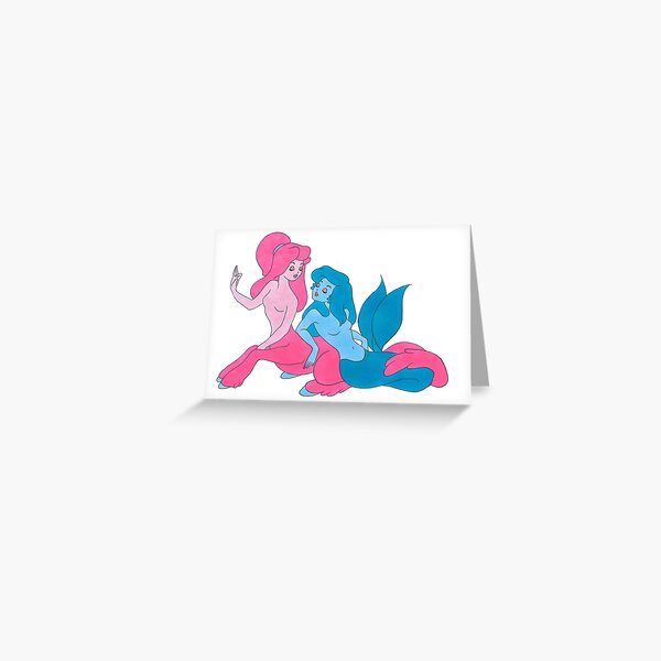 mythical girls Greeting Card