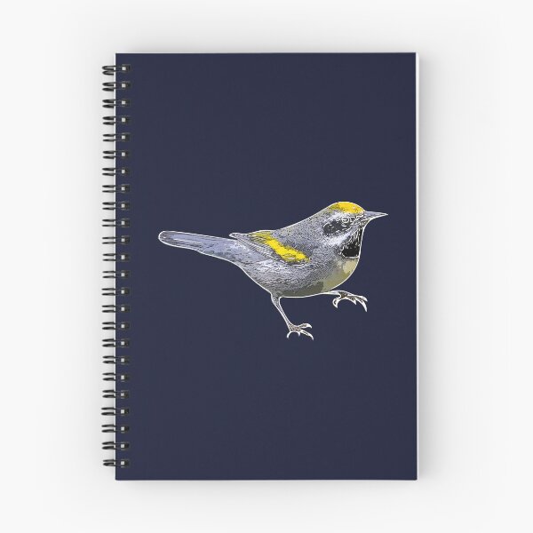 Item preview, Golden-winged Warbler White Alternate Design  designed and sold by designsasstultd.