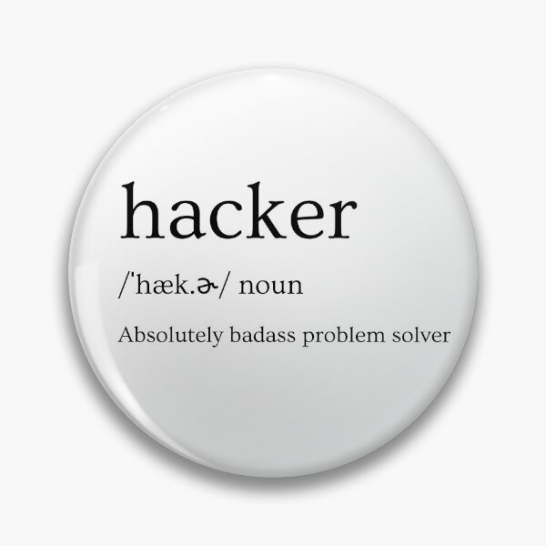 Item preview, Hacker Definition designed and sold by hackerfubrands.