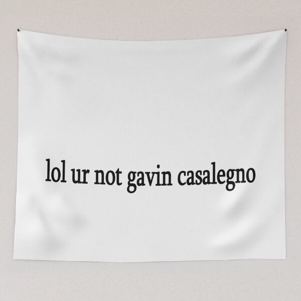 Item preview, lol ur not gavin casalegno designed and sold by Sasya.