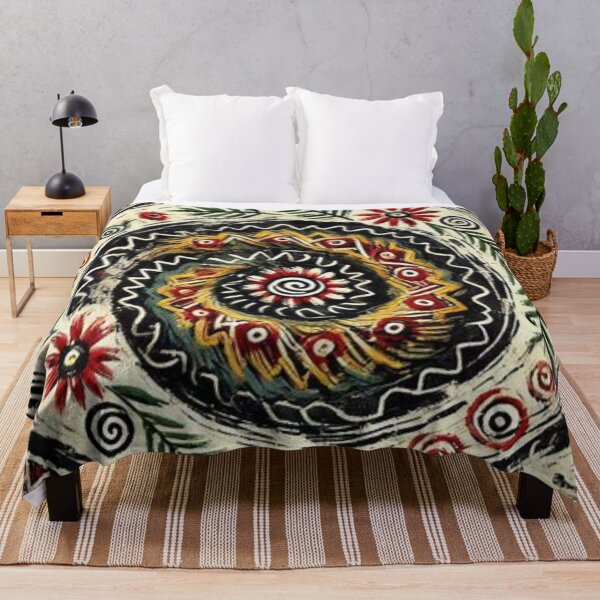 Item preview, Afrohemian Spiral Floral Patterns designed and sold by Shs-Kenya.