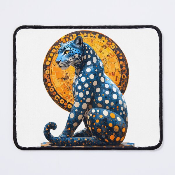 Item preview, A blue leopard with white spots on its body, Big Avatar designed and sold by wonderisland.