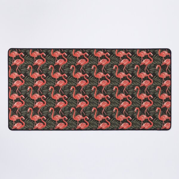 Item preview, Graceful Parade of Flamingos designed and sold by MidArtForge.