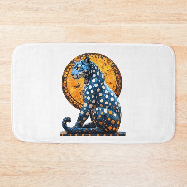 Item preview, A blue leopard with white spots on its body, Big Avatar designed and sold by wonderisland.
