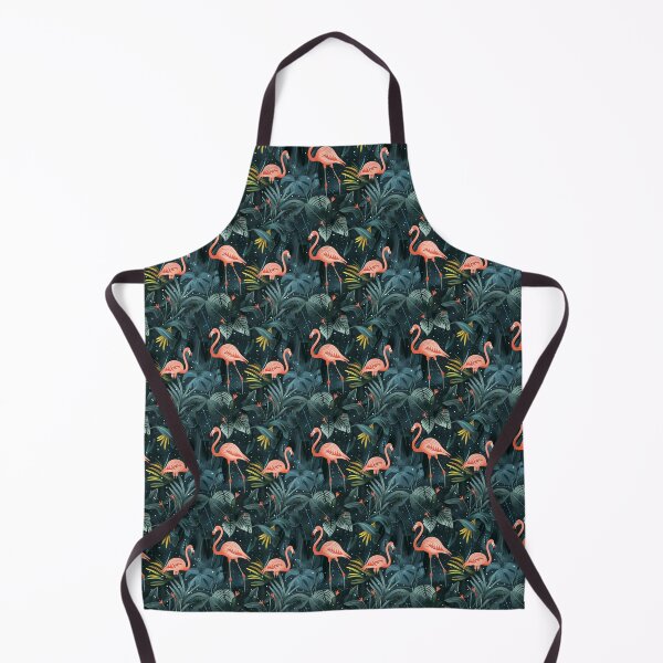 Item preview, Graceful Parade of Flamingos designed and sold by MidArtForge.