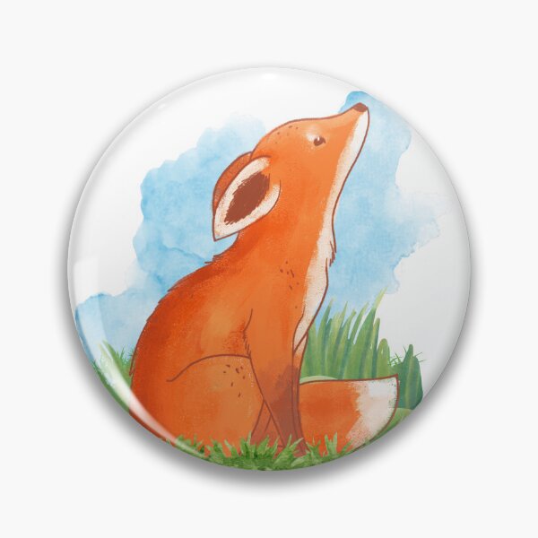 Item preview, Fox Looking Up designed and sold by Grootyby.