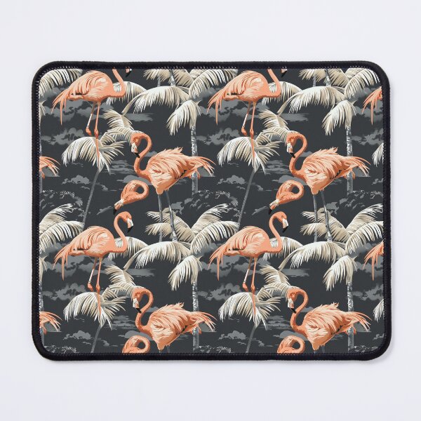 Item preview, Graceful Parade of Flamingos designed and sold by MidArtForge.
