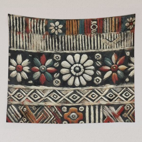 Item preview, Bohemian Floral Prints  designed and sold by Shs-Kenya.
