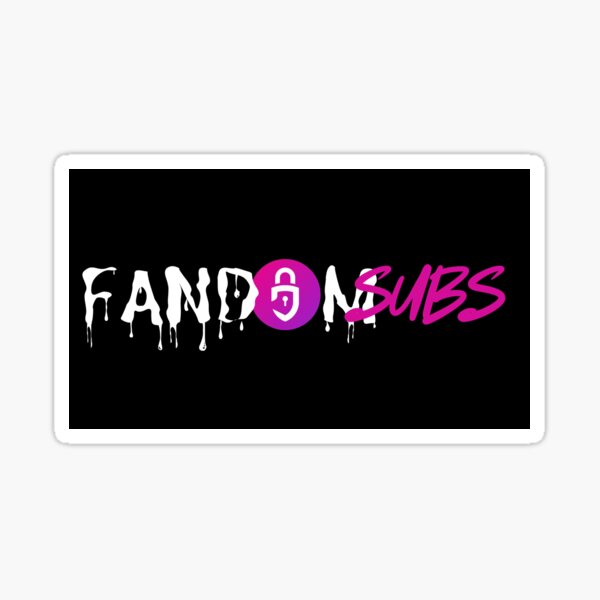 fandomsubs.com merch Sticker