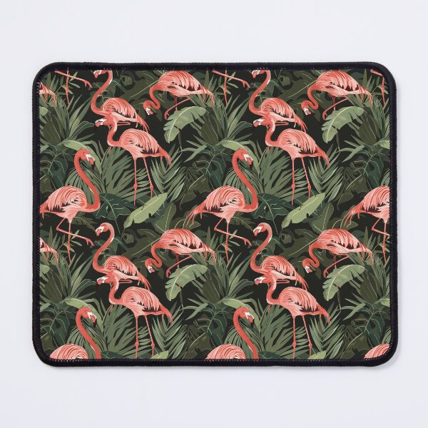 Item preview, Graceful Parade of Flamingos designed and sold by MidArtForge.