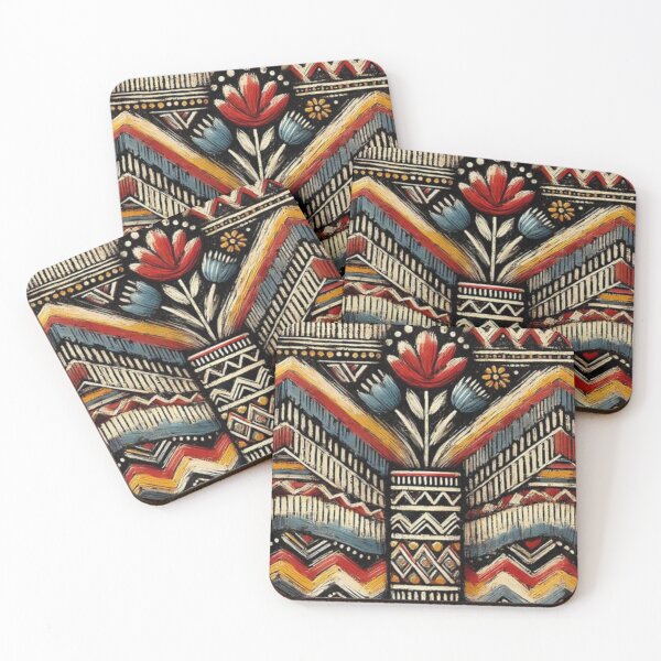 Item preview, Afrohemian Floral Pattern  designed and sold by Shs-Kenya.
