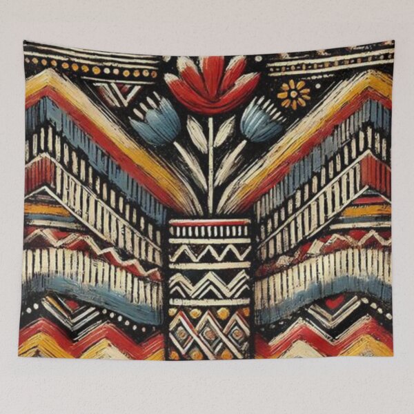 Item preview, Afrohemian Floral Pattern  designed and sold by Shs-Kenya.