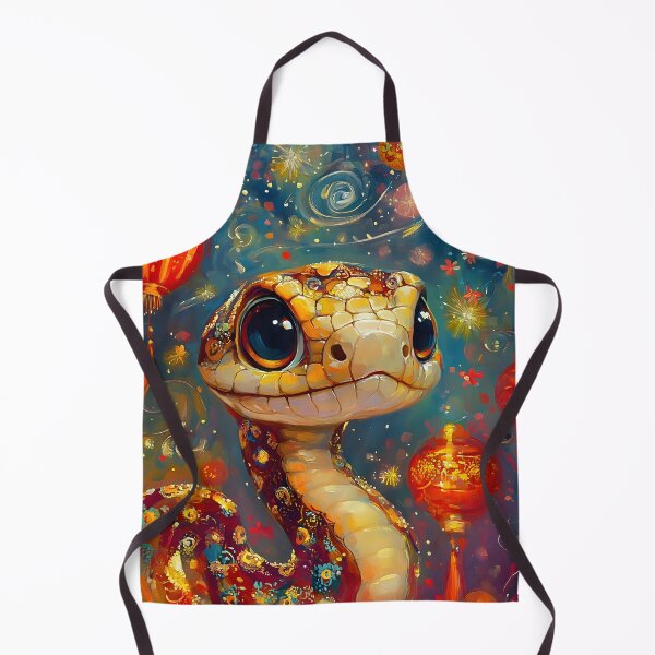 Item preview, Lunar Strength Wood Snake designed and sold by AI-Only Creations.