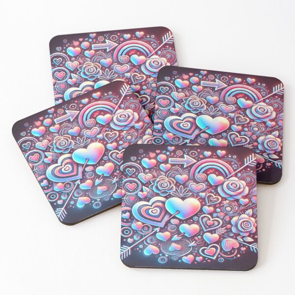 Item preview, 3D Holographic Love Doodles designed and sold by Imaginarium of Chaos falcon88 .