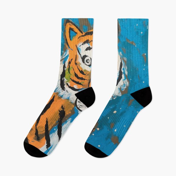 Item preview, Tiger captivating abstract art designed and sold by shokA Design.