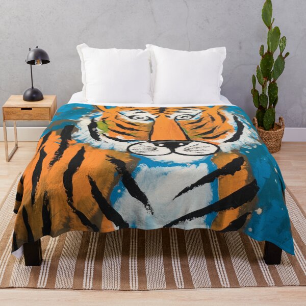 Item preview, Tiger captivating abstract art designed and sold by shokA Design.