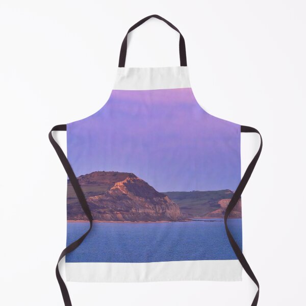 Item preview, Stormy Purple Winter Light over the Jurassic Coastline at Dusk designed and sold by Dorset Girl.
