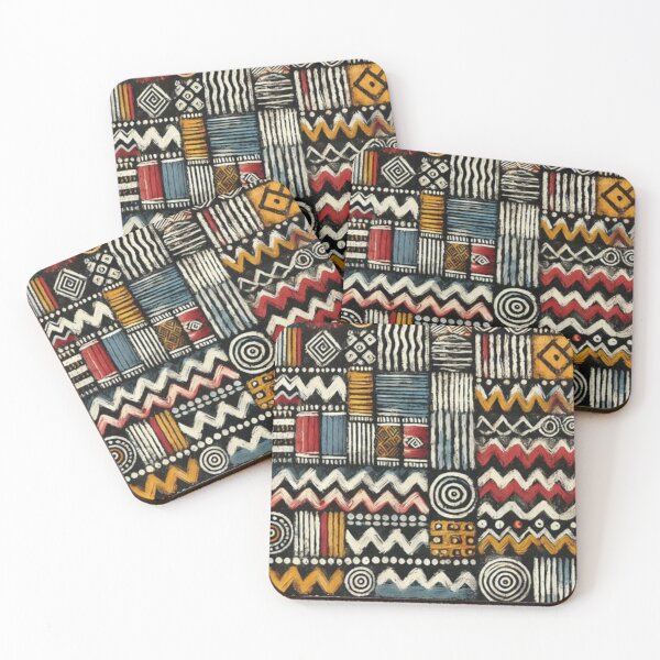 Item preview, Afro Bohemian Mud Cloth Print  designed and sold by Shs-Kenya.