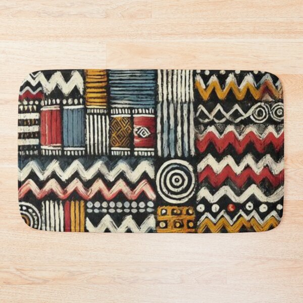 Item preview, Afro Bohemian Mud Cloth Print  designed and sold by Shs-Kenya.