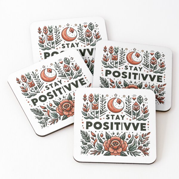 Aperçu de l'œuvre stay positive broo créée et vendue par storeofmylOVE.